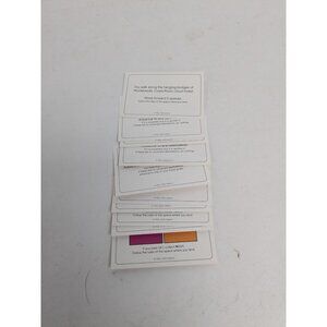 Chance Cards Monopoly Travel World Tour Game Replacement 2022